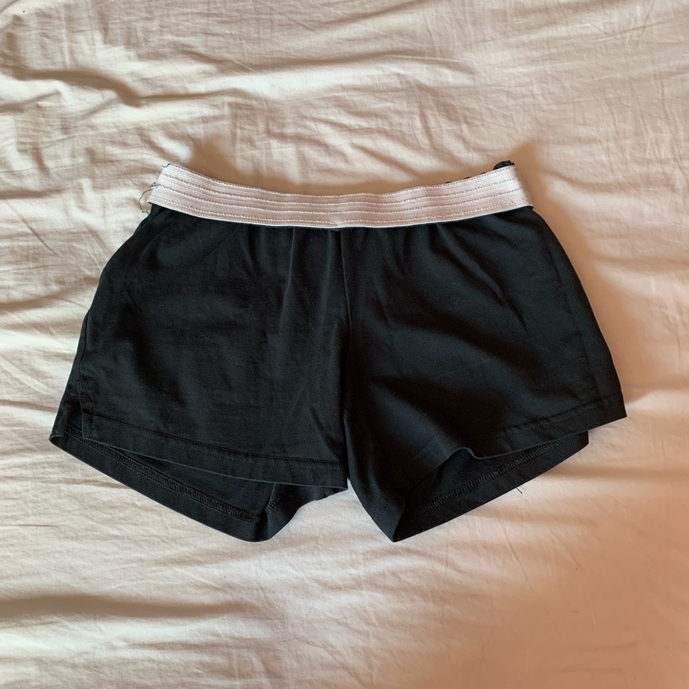 Kids Black Champion Soffe Style Shorts